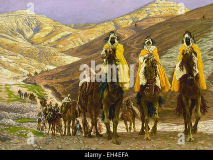 James tissot journey of the magi hi res stock photography and