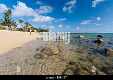 Mauritius, South West Coast, Savanne District, Bel Ombre beach Stock Photo