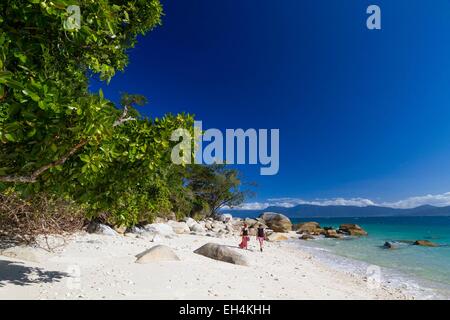 Australia, Queensland, Cairns, Fitzroy Island National Park, Fitzroy Island, Nudey beach Stock Photo