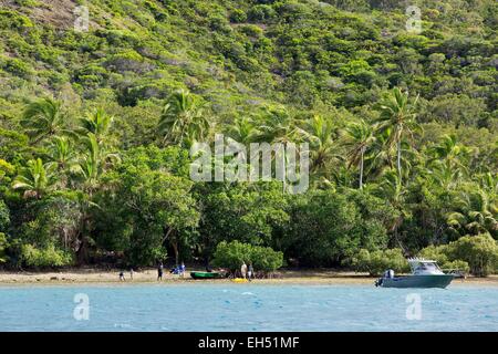 France, New Caledonia, Grande-Terre, Southern Province, Le Mont Dore, Ouen Island, password Nokoue Stock Photo