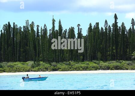 France, New Caledonia, Isle of Pines, Lagoon listed as World Heritage by UNESCO Stock Photo