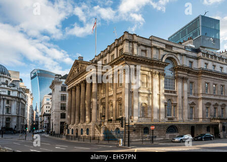 Mansion House, the official residence of the Lord Mayor of London Stock ...