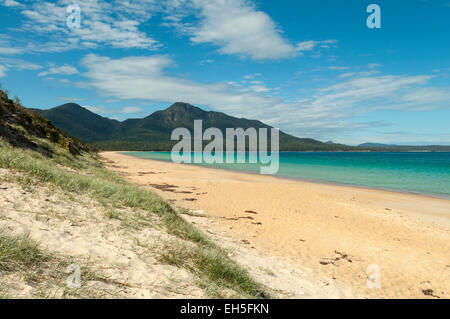 Hazards Beach, Freycinet NP, Tasmania, Australia Stock Photo