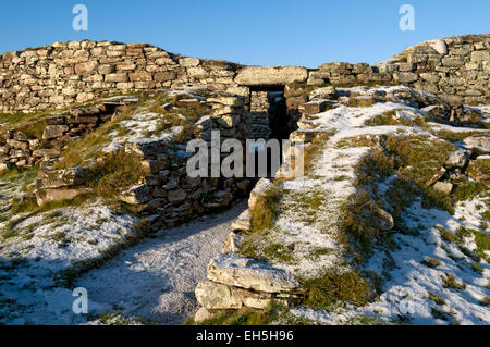 Carn Laith Broch, near Golspie, Sutherland, Scotland, UK Stock Photo