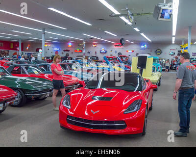 Rick Treworgy's Muscle Car City auto museum in Punta Gorda Florida Stock Photo