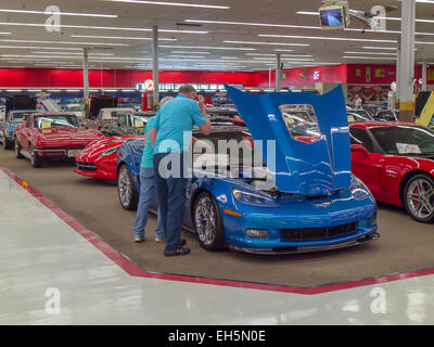 Rick Treworgy's Muscle Car City auto museum in Punta Gorda Florida Stock Photo