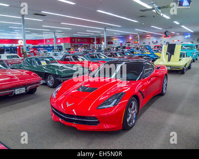 Rick Treworgy's Muscle Car City auto museum in Punta Gorda Florida Stock Photo