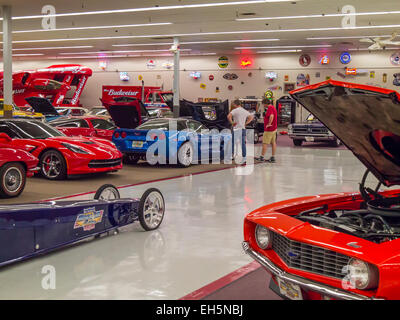 Rick Treworgy's Muscle Car City auto museum in Punta Gorda Florida Stock Photo