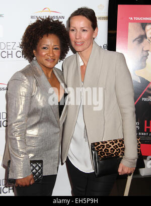 New York, , USA. 6th Mar, 2015. Comedian WANDA SYKES and her wife ALEX SYKES attend the Opening Night of Rendez-Vous with French Cinema celebrating it's 20th anniversary with the premiere of '3 Hearts' aka '3 Coeurs' held at Alice Tully Hall at Lincoln Center. Credit:  Nancy Kaszerman/ZUMAPRESS.com/Alamy Live News Stock Photo