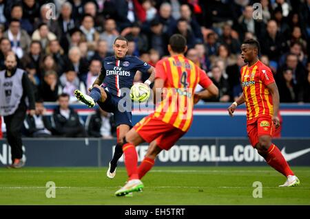 Gregory van der Wiel the Ligue 1 2012 - 2013,FC Lorient - Paris Saint  Germain on May 26 2013 in ,Lorient - Photo Laurent Lairys / DPPI Stock  Photo - Alamy