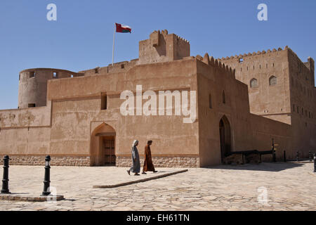 Jabrin (Jibreen, Jabreen, Gibreen) Castle, Oman Stock Photo