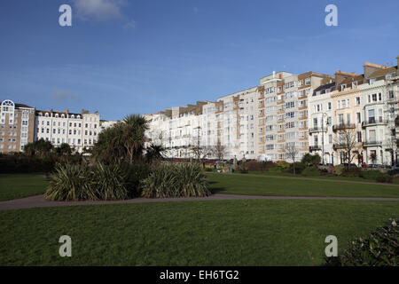 Warrior Square Gardens, St Leonards-On-sea, Hastings, East Sussex Stock Photo