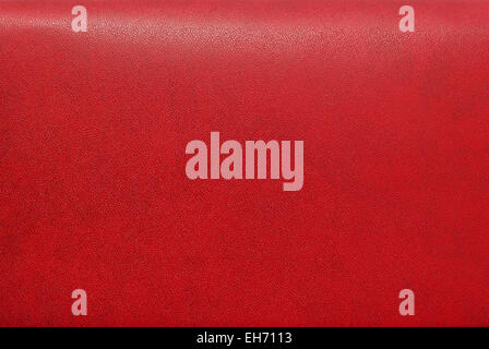 red leather texture background detail Stock Photo