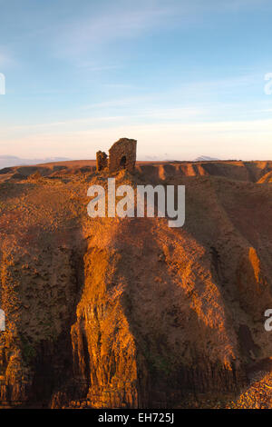 Forse Castle in Caithness, North Scotland Stock Photo