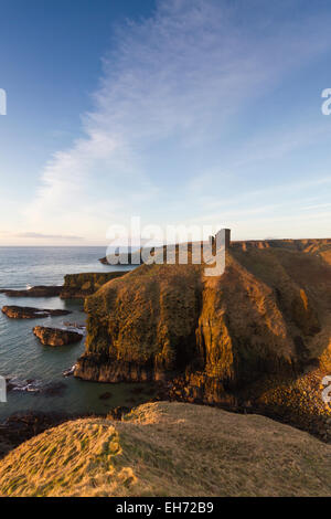 Forse Castle in Caithness, North Scotland Stock Photo