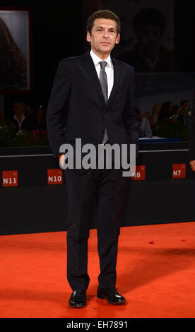 71st Venice International Film Festival - 'La Trattativa' - Arrivals  Featuring: Ninni Bruschetta Where: Venice, Italy When: 03 Sep 2014 Stock Photo