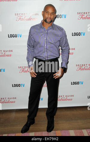Logo TV premiere party for 'Secret Guide to Fabulous' at the Crosby Street Hotel in New York City - Arrivals Featuring: Shaun T Where: Manhattan, New York, United States When: 04 Sep 2014 Stock Photo
