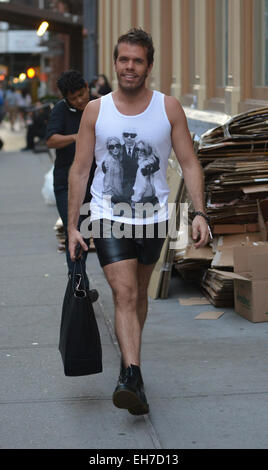 Perez Hilton out and about on Lower East Side Featuring: Perez Hilton