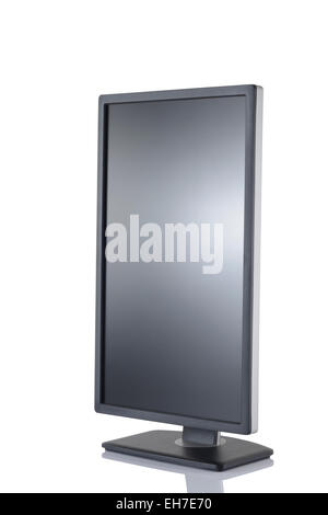 Vertical Computer Monitor Stock Photo