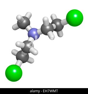 Chlormethine cancer chemotherapy drug Stock Photo