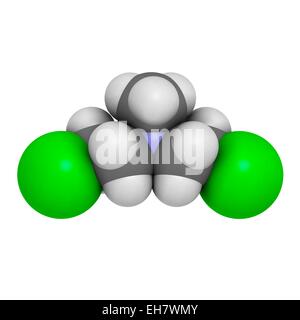 Chlormethine cancer chemotherapy drug Stock Photo