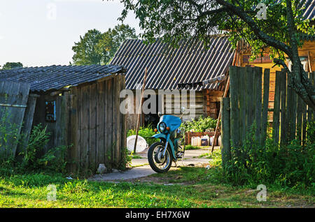 Rural yard. Stock Photo