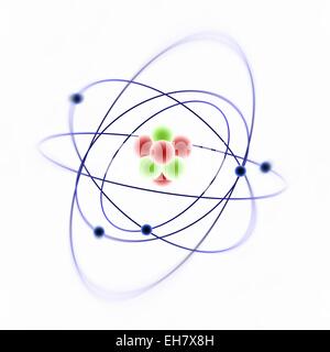 Atomic structure, artwork Stock Photo - Alamy