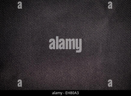linen pattern texture of old canvas abstract background black color Stock Photo