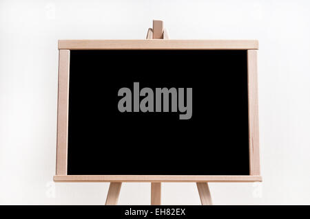 blank chalkboard on a stand Stock Photo