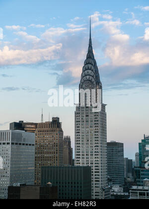 Chrysler Building, Manhattan, New York City, New York, United States of America, North America Stock Photo