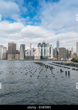 The New York Skyline in the year 2000 Stock Photo - Alamy