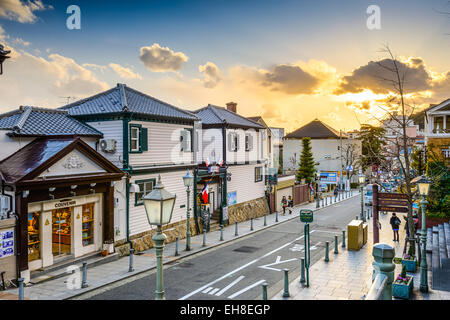 The historic Kitano District of Kobe, Japan. Stock Photo