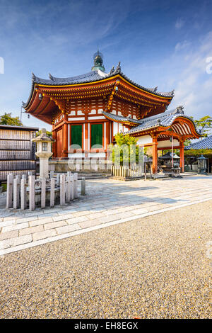 Nara, Japan at Kofuku-ji Pavilion. Stock Photo