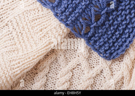 Knitted background, texture Stock Photo