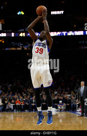 Philadelphia 76ers' Jerami Grant in action during an NBA basketball ...