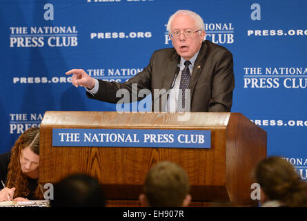 Sen. Bernie Sanders, I-Vt, speaks at a political rally to kick off his ...