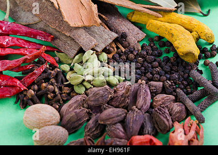 Abundance Masale Variation Arranging Food and Nutrition Quality nobody Stock Photo