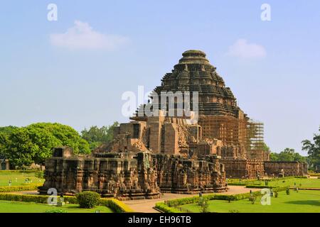 Hindu Temple of the Sun, Konark, India Stock Photo