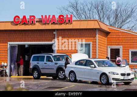Car Wash - USA Stock Photo