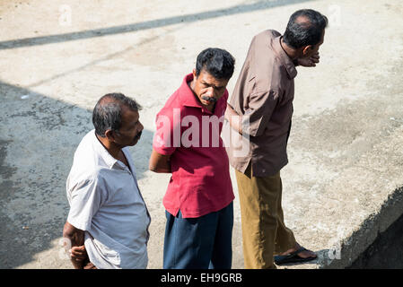 Rambukkana railway station, Sri Lanka, Asia Stock Photo