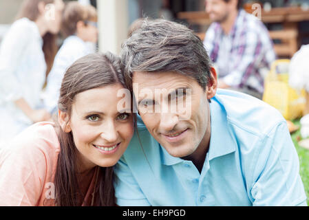 Couple, portrait Stock Photo