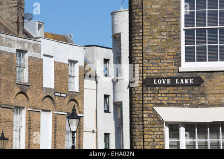 Love Lane, Margate, Old Town, Kent, England, UK Stock Photo