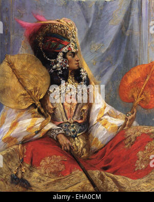 Georges Jules Victor Clairin  An Ouled Naïl Woman Stock Photo