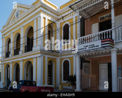 City Hall and Cine Club centre San Felipe de Puerto Plata capital city Puerto Plata province Dominican Republic Stock Photo