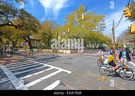 Charming street scene Stock Photo