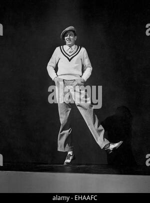 Ray Bolger, on-set of the Film "Rosalie", 1937 Stock Photo