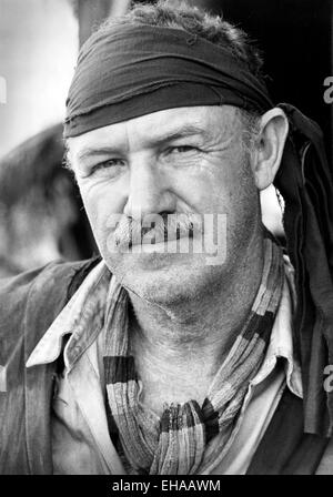 Gene Hackman, Portrait on-set of the Film 'Uncommon Valor', 1983 Stock Photo