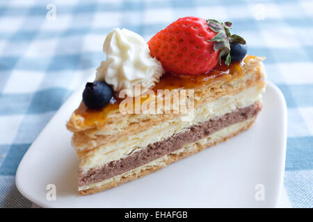 A slice of cake. Stock Photo