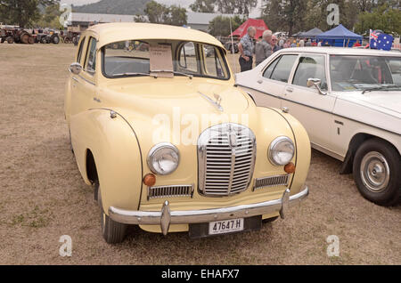 1953 Austin A40 Somerset on display at vintage car show Tamworth Australia Stock Photo