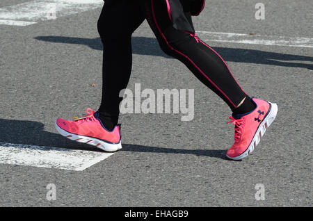 Running shoes. Stock Photo